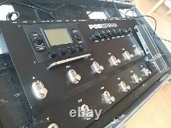 Line 6 Pod Hd500 Amp Modeling Guitar Multi Effects Pedal, Hard Ca & Power Supply