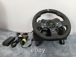 Logitech G920 Driving Force Racing Wheel (941-000124) with power supply 3 amp