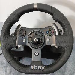 Logitech G920 Driving Force Racing Wheel (941-000124) with power supply 3 amp