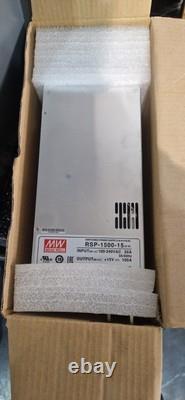 MEAN WELL RSP-1500-15 1500W 15V 100Amp Industrial switching power supply 1.5kw