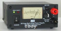 MFJ 4230MVP 30 Amp Switching Power Supply, 4-16 VDC With Power Pole & Binding Post