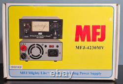 MFJ Mighty LiteT 30 Amp Switching Power Supply, MFJ-4230MV, New in Open Box
