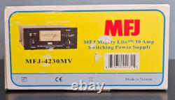 MFJ Mighty LiteT 30 Amp Switching Power Supply, MFJ-4230MV, New in Open Box