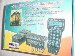 MRC Prodigy Tech 6 Sound Controller 6.0 DCC OR DC ALL SCALES 10 AMP POWER SUPPLY