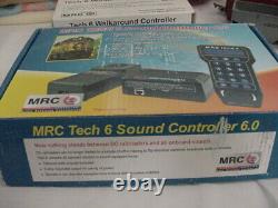 MRC Prodigy Tech 6 Sound Controller 6.0 DCC OR DC ALL SCALES 10 AMP POWER SUPPLY