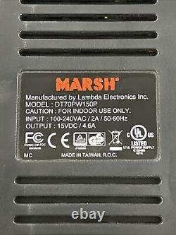 Marsh DT70PW150P Power Supply 100-240VAC, 4.6 Amp, 15VDC Out New Open Box