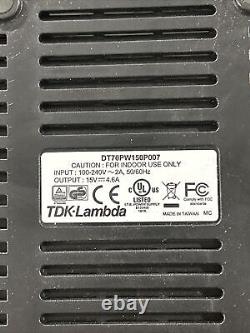 Marsh DT70PW150P Power Supply 100-240VAC, 4.6 Amp, 15VDC Out New Open Box