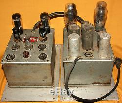 McIntosh 50-W-2 Tube Amp + P-50-D Power Supply from 1950s All Original Rare