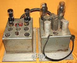 McIntosh 50-W-2 Tube Amp + P-50-D Power Supply from 1950s All Original Rare