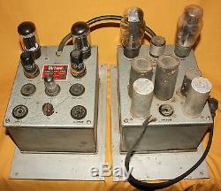 McIntosh 50-W-2 Tube Amp + P-50-D Power Supply from 1950s All Original Rare