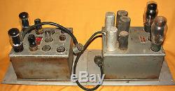 McIntosh 50-W-2 Tube Amp + P-50-D Power Supply from 1950s All Original Rare