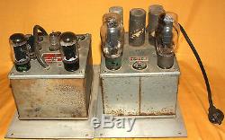 McIntosh 50-W-2 Tube Amp + P-50-D Power Supply from 1950s All Original Rare