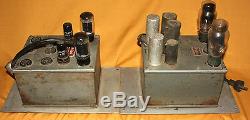 McIntosh 50-W-2 Tube Amp + P-50-D Power Supply from 1950s All Original Rare