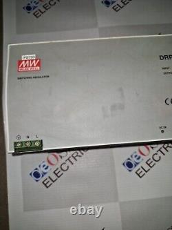 Mean Well Drp-480-24 Power Supply Input 220vac Output 24vdc 20amp Fast Shipping