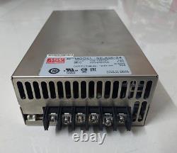 Mean Well SE-600-24 AC to DC Power Supply Single Output 24 Volt 25 Amp 600 Watt