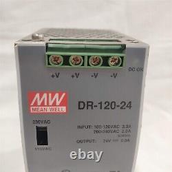 Meanwell DR120-24 120watts, 24 Volts, 5 Amps Power Supply