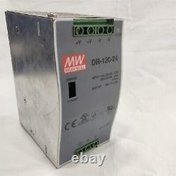 Meanwell DR120-24 120watts, 24 Volts, 5 Amps Power Supply