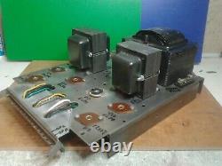 Meazzi Factotum Main Power Amp & Power Supply Needs Parts and Work Good Gen Cond