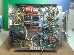 Meazzi Factotum Main Power Amp & Power Supply Needs Parts and Work Good Gen Cond