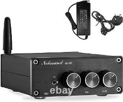 Mini Bluetooth Amplifier 200W TPA3116 HiFi Stereo Class D Power Amp with Supply