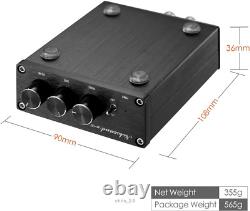 Mini Bluetooth Amplifier 200W TPA3116 HiFi Stereo Class D Power Amp with Supply