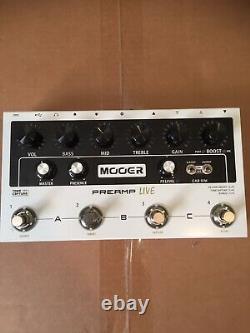 Mooer Preamp Live MPL Power Supply Pre Amp Effects Amplifiers In A Box V2.0.1