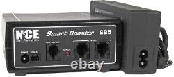 NCE 27 SB5 Smart Booster + power supply 5 Amp for Power Cab MODELRRSUPPLY