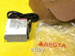 NEW ARISTA APS-DR1150-24 DIN RAIL POWER SUPPLY 150 WATT 24 VDC with CABLES