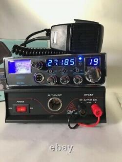 NEW GALAXY DX-86V AM SSB Mobile Ham Radio With DPS22 22 Amp Power Supply PROTUNED