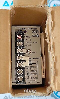 NEW Omron S82H-3524 Power Supply 2.3 Amps @ 24 VDC 120VAC Input