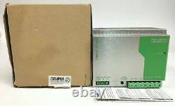 NEW PHOENIX CONTACT QUINT-PS-100-240AC/24DC/20 Power Supply 24VDC 20Amp Output