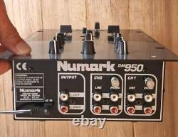 NUMARK DM950 (Unused) Pre amp 2 channel mixer 2x phono 2x line Inc power supply