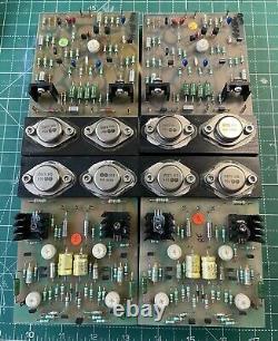 Naim Audio NAP250 power amp boards and matching power supplies