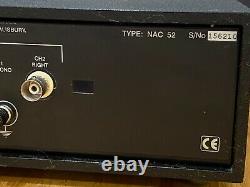 Naim Audio Nac 52 Pre Amp (Pots-8) + Supercap Power Supply. Fabulous Condition