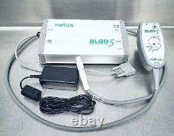Natus ALGO 5 Newborn Hearing Screener Preamp with Power Supply & Pre-Amp Cable