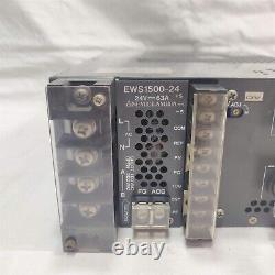 Nemic-Lambda EWS1500-24 Power Supply. 24 Volts 63 Amps. Made in Malaysia