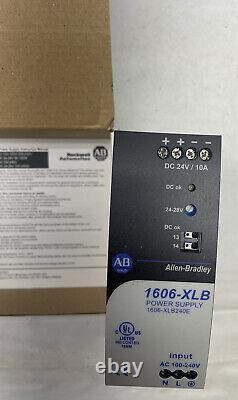 New Allen Bradley 1606-xlb240b Power Supply 100-240vac 10 Amp 240 Watt