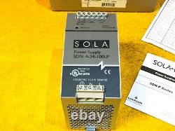 New Emerson Sola Sdn 4-24-100lp Power Supply 115/230 Vac Input 24 VDC 3.8 Amp