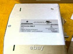 New Emerson Sola Sdn 4-24-100lp Power Supply 115/230 Vac Input 24 VDC 3.8 Amp