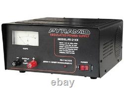 New Pyramid PS21KX (PS-21KX) 20 Amp 13.8V Constant Regulated AC/DC Power Supply