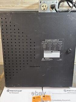 Notifier Fcps-24fs8 120vac 4 Circuit 8 Amp Fire Alarm Power Supply Functional