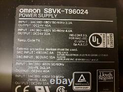 OMRON S8VK-T96024 3ph PSU 24vdc 40amp