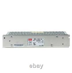 ONE Mean Well AC to DC Power Supply Single Output RS-150-12 12V 12.5Amp 150W