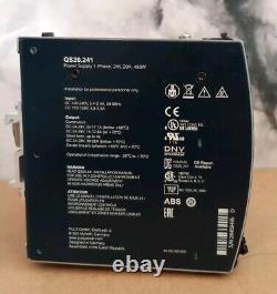 PULS DIMENSION 100-240VAC 24VDC POWER SUPPLY QS20-241 20AMP NEW Ships In 1 day