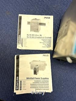 PULS Switch Mode DIN Rail Panel Mount Power Supply, 24v output @ 10amps