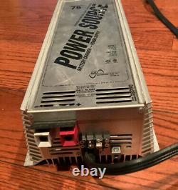 Pc-75 Power Supply 75 Amps 13.8 VDC Output 110 Vac Input