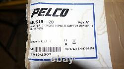 Pelco MCS16-20 Power Supply Camera 20 AMP