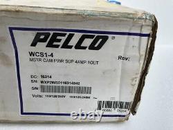 Pelco Wcs1-4 Security Master Camera Power Supply 100/120/240v 4 Amp. #new