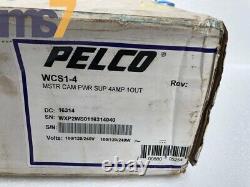 Pelco Wcs1-4 Security Master Camera Power Supply 100/120/240v 4 Amp. #new