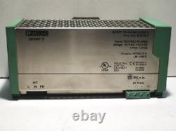 Phoenix Quint Ps-120ac/24dc/5 24v 5amp Power Supply Tested Quantity